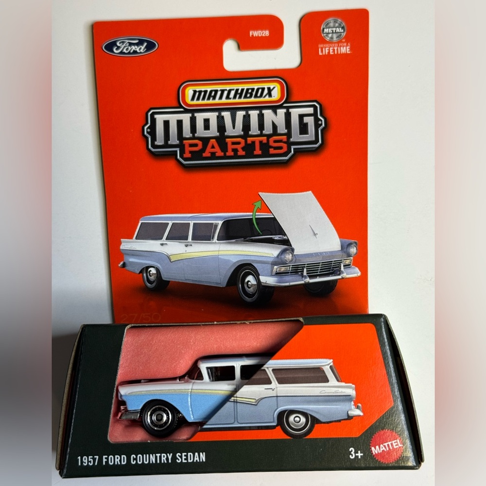 Matchbox Moving Parts 1957 FORD COUNTRY SEDAN